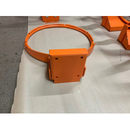 Кольцо баскетбольное амортизационное (травмобезопасное трубчатое крепление сетки)