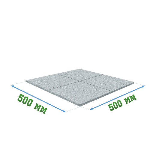 Покрытие для тиров 500x500x30мм
