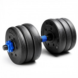 DBP-10 Гантельный набор разборный 2х5кг (пластик/цемент) 10кг