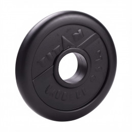 Диск обрезиненный 25 кг, диаметр 51 мм, TITAN