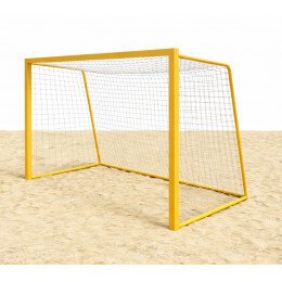 Алюминиевые ворота для пляжного мини-футбола и гандбола 3х2 м, на стаканах (АТ694)