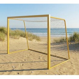 Алюминиевые ворота для пляжного мини-футбола и гандбола 3х2 м, на стаканах (АТ694)
